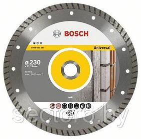 Диск алмазный Bosch Standard for Universal Turbo (2608602393) d=115мм d(посад.)=22.23мм (угловые шлифмашины)