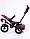 Детский велосипед трехколесный Kids Trike Lux Comfort, колеса 12\10 бордо, фото 2