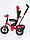 Детский велосипед трехколесный Kids Trike, колеса 12\10 синий, фото 3