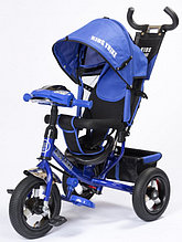 Детский велосипед трехколесный Kids Trike, колеса 12\10 синий