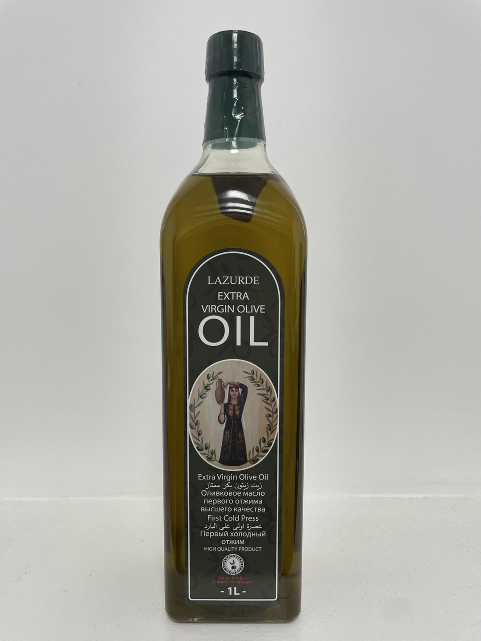 Оливковое масло Lazurde extra virgin, 1000 мл. (Сирия) - фото 1 - id-p173251221