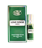 Арабские Масляные Духи La de Classic Love Sense Green, 6мл зеленые, древесные, мускусные