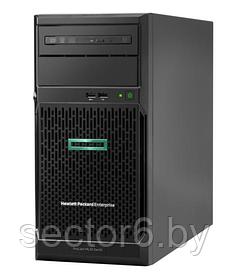 Сервер ProLiant ML30 Gen10 E-2224 Hot Plug Tower(4U)/Xeon4C 3.4GHz(8MB)/1x16GB2UD_2666/S100i(ZM/RAID