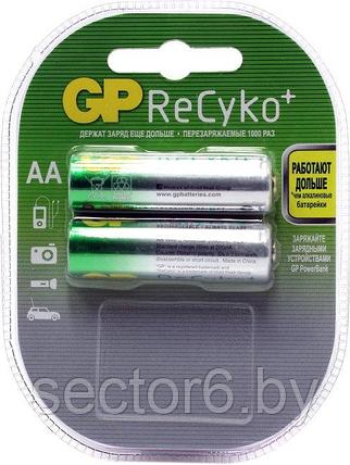 Аккумулятор GP 210AAHCB-2 (1.2V 2050mAh) NiMh Size "AA" уп. 2 шт GP Аккумулятор GP 210AAHCB-2 (1.2V 2050mAh), фото 2