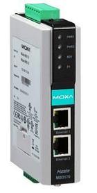 MOXA MGate MB3170I 1-портовый преобразователь Modbus RTU/ASCII (1 x RS-232/422/485) в Modbus TCP (2 x