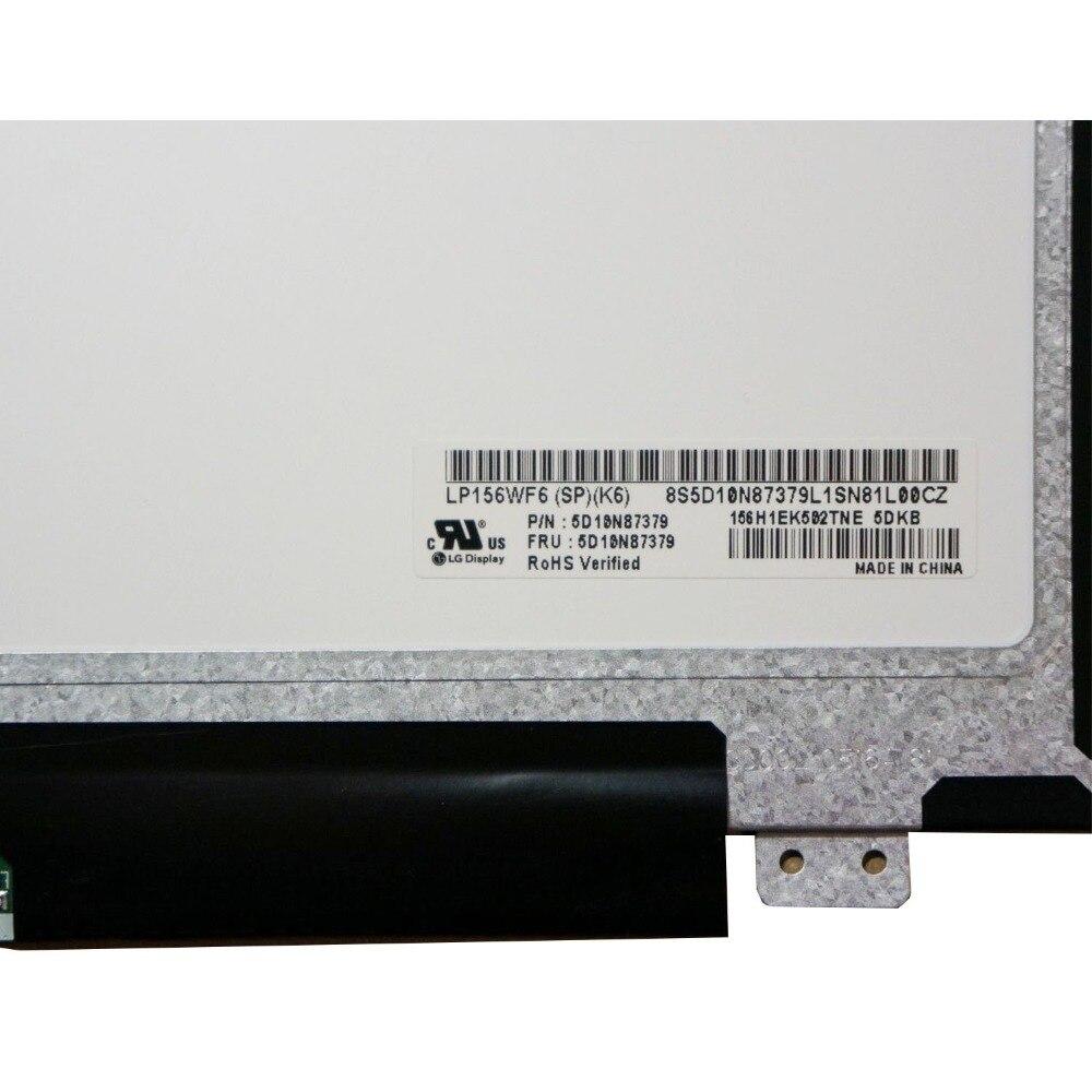 Матрица (экран) для ноутбука LG LP156WF6 SP K6, 15,6, 30 pin Slim, 1920x1080, IPS - фото 2 - id-p173276771