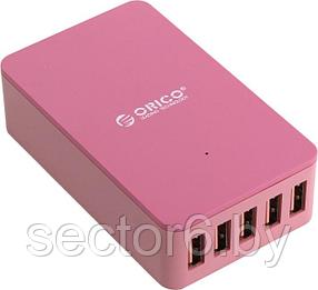 Orico CSE-5U-PK Зарядное устройство USB (Вх. AC100-240V Вых.DC5V 40W 5xUSB) ORICO 11060833