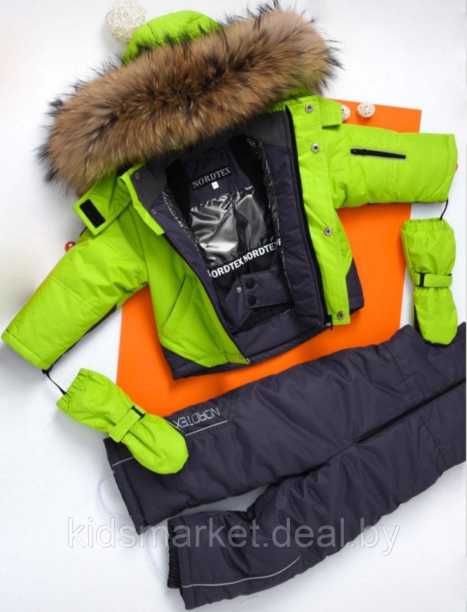 Детский зимний костюм Nordtex Kids мембрана расцветки в ассортименте (Размеры: 86, 92) - фото 9 - id-p158103736