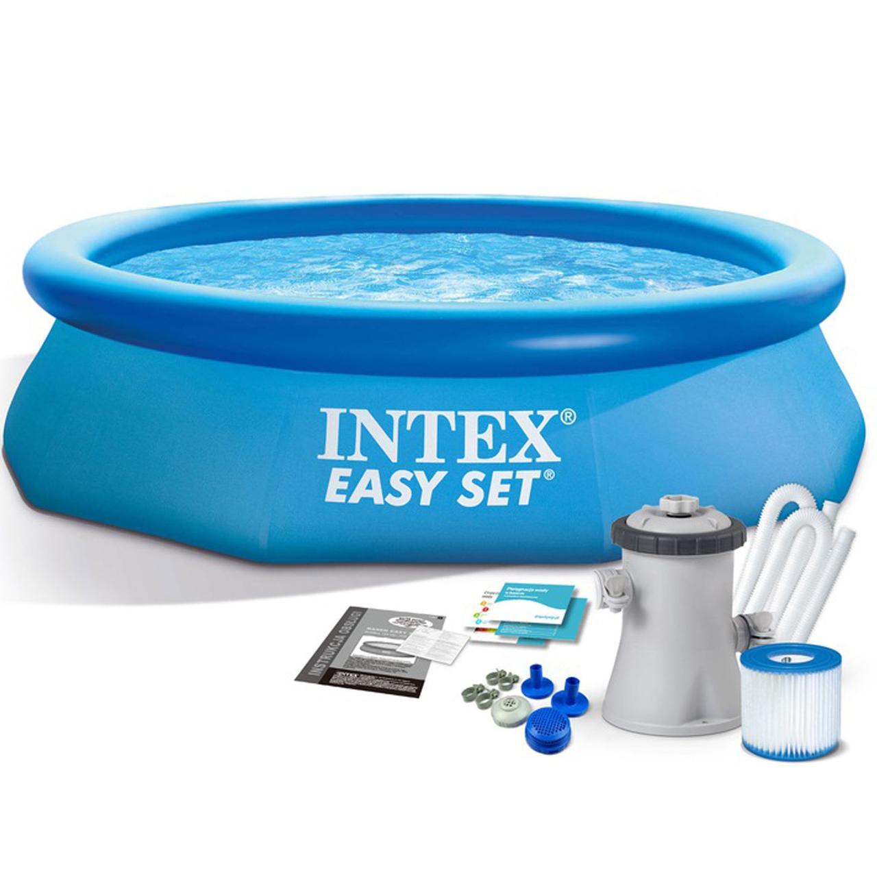 Бассейн надувной Intex 28122 Easy Set 305x76 см - фото 1 - id-p7525249