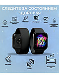 Смарт часы M26 Plus Smart Watch Wireless Charging (IOS/Android), со встроенными датчиками,44mm Black, фото 3