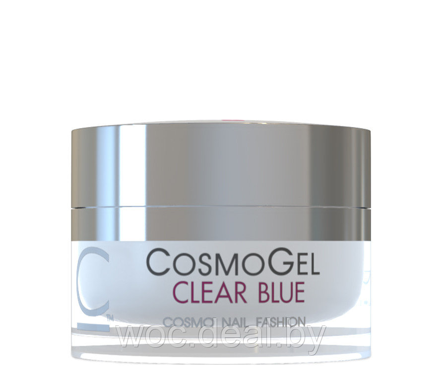 Cosmo Гель для наращивания Clear Blue, 15 мл - фото 1 - id-p173288483