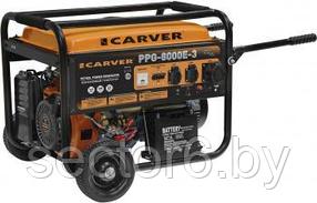 Генератор Carver PPG- 8000E-3 6.5кВт CARVER 01.020.00013
