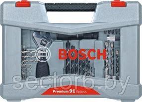 Набор бит Bosch Premium Set-91 (2608P00235) (91пред.) для шуруповертов BOSCH 2608P00235