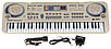 Детский синтезатор пианино MQ 811 USB и микрофоном, фото 2