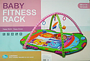 Детский игровой развивающий коврик центр HE0620 666-8 для малышей манеж с дугами и погремушками для младенцев, фото 5