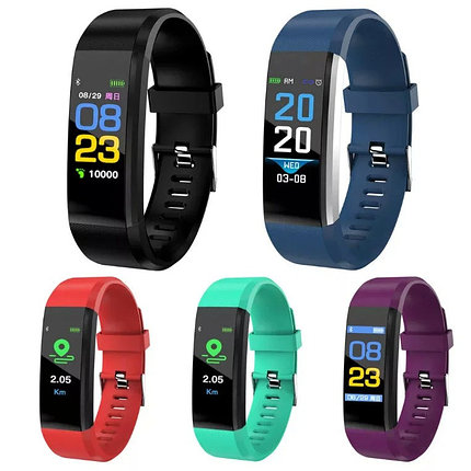 Фитнес браслет Fitness Bracelet 115 Plus (шагомер,давление, пульс), фото 2