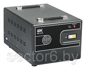Стабилизатор напряжения IEK Hub 10кВА однофазный черный (IVS21-1-010-13) IEK IVS21-1-010-13