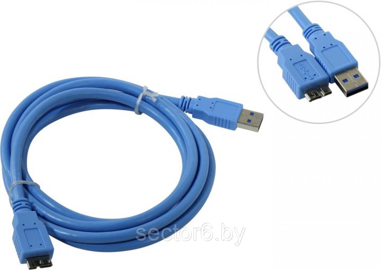 Telecom TUS717-1.8m Кабель USB 3.0  A-->USB  3.0 Micro-B  1.8м TELECOM Telecom TUS717-1.8m Кабель USB 3.0