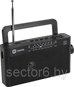 HARPER HDRS-377 Радиоприёмник (FM/AM/SW MP3 microSD USB BT 18650/220V) HARPER HDRS-377