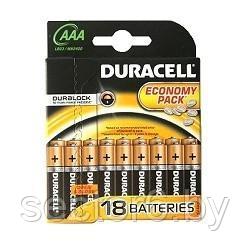 DURACELL LR03-18BL BASIC AAA (18 шт. в уп-ке) DURACELL DURACELL LR03-18BL BASIC AAA (18 шт. в уп-ке), фото 2