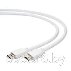 Кабель HDMI Gembird/Cablexpert , 1.8м, v1.4, 19M/19M, белый, позол.разъемы, экран, пакет(CC-HDMI4-W-6) Gembird, фото 2