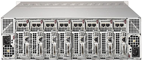 Серверная платформа Supermicro MicroCloud 3U 5039MC-H8TRF 8xNodes per node: 1xXeon E-22**/ no memory(4)/2x 3.5