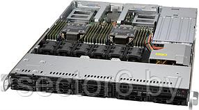 Сервер Supermicro CloudDC SuperServer 1U 120C-TR 2x4310 12C 2.1GHz/4x32Gb RDIMM 3200(16xslots)/1xSM883 240GB