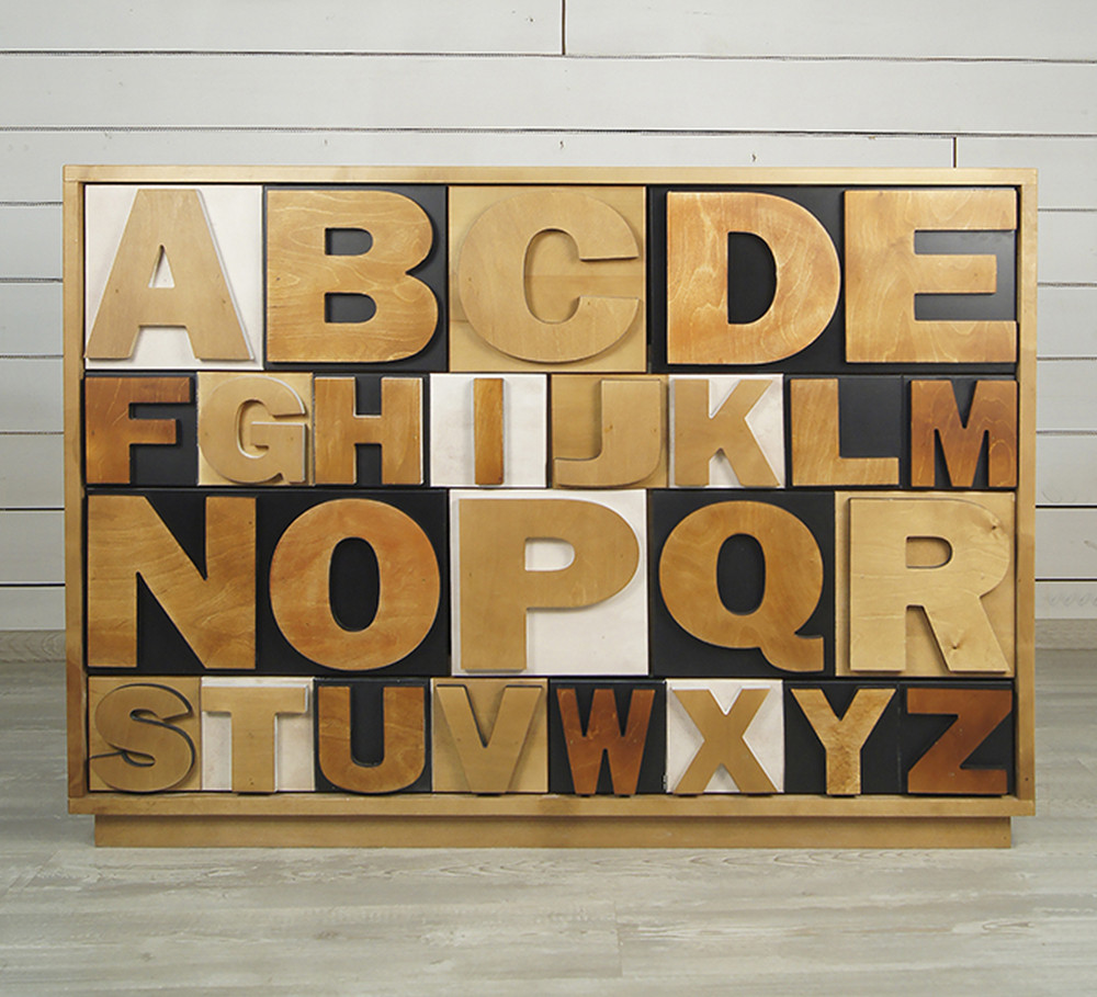 Комод «Alphabeto Birch» 10 ящиков