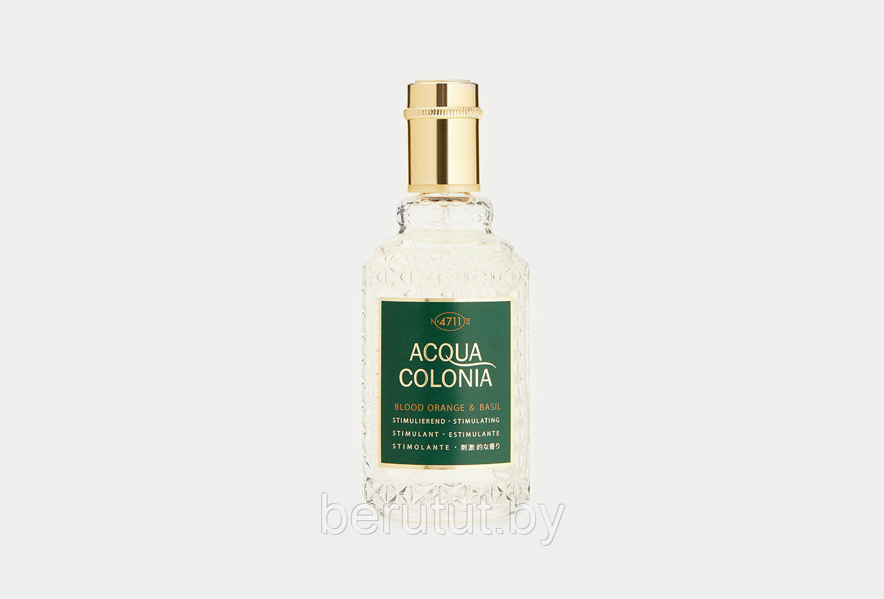 4711 Acqua Colonia Stimulating - Blood Orange & Basil Одеколон 50мл - фото 4 - id-p173337201