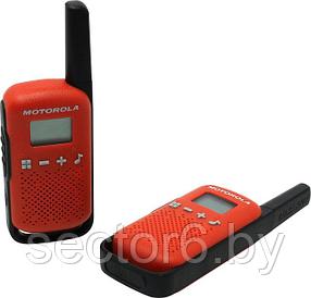 Motorola TALKABOUT T42 Red 2 порт. радиостанции (PMR446 4 км 8 каналов LCD 3xAAA) MOTOROLA 11052778