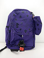 Рюкзак "AH" фиолетовый 42 х 30 см с пеналом