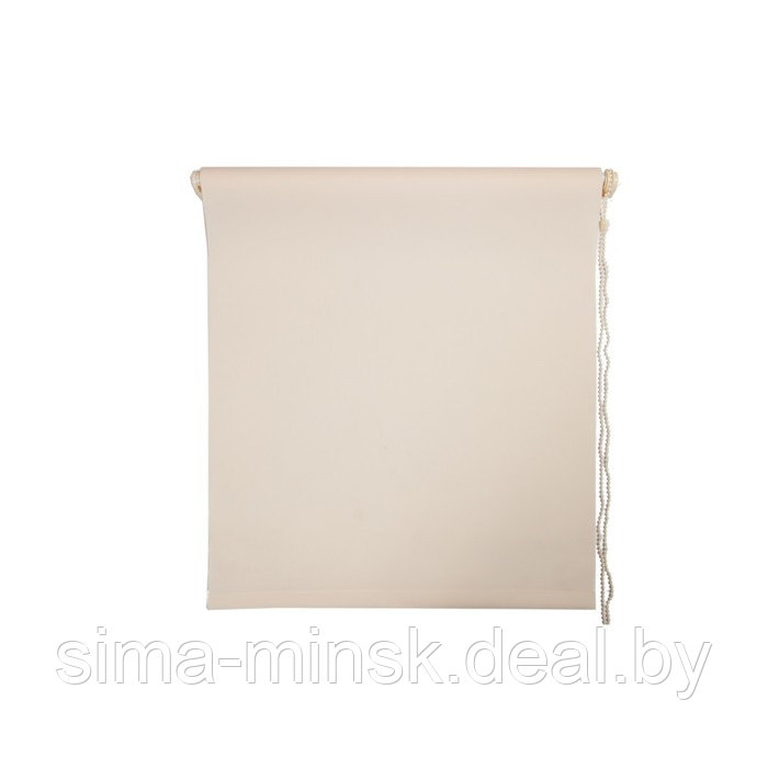Рулонная штора «Комфортиссимо», размер 160х160 см, цвет кремовый - фото 1 - id-p173354692