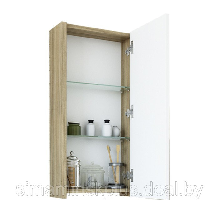 Зеркало-шкаф Ларго 40 (Вш) 13,6 см х 35 см х 72 см - фото 3 - id-p173358815