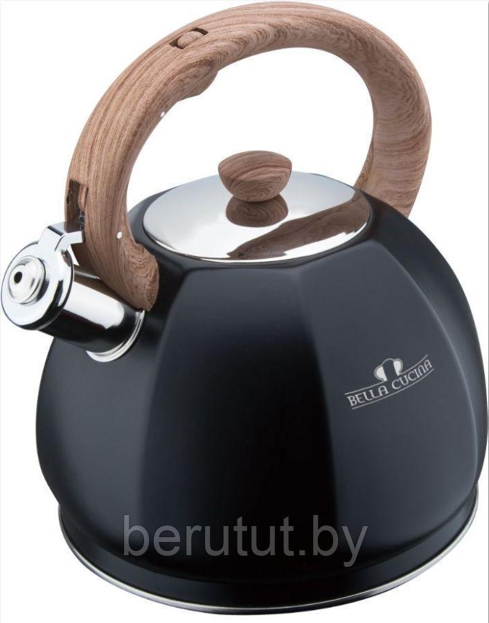 Чайник со свистком 3 л BELLA CUCINA BC-1038