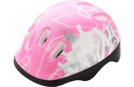 Шлем защитный для роликовых коньков FORA LF-0238-PI, розовый - фото 1 - id-p173364406