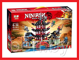 76013 Конструктор Leduo Ninjago Ниндзяго, замок дракона, 810 деталей, аналог лего Lego Ninjago Ниндзяго