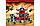 76013 Конструктор Leduo Ninjago Ниндзяго, замок дракона, 810 деталей, аналог лего Lego Ninjago Ниндзяго, фото 5