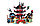 76013 Конструктор Leduo Ninjago Ниндзяго, замок дракона, 810 деталей, аналог лего Lego Ninjago Ниндзяго, фото 4