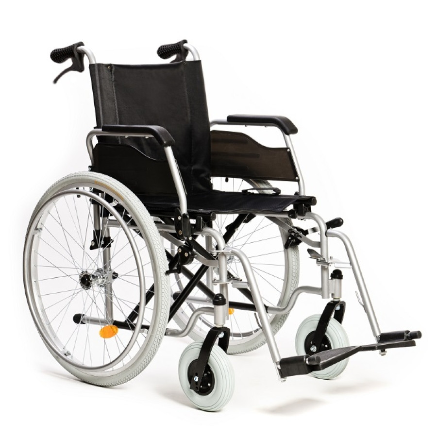 Кресло-коляска инвалидная Solid Plus, Vitea Care (Сидение 46 см., литые колеса) - фото 1 - id-p70485515