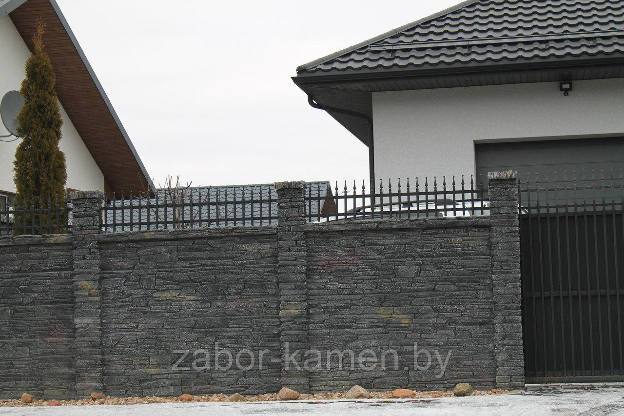 Забор бетонный двухсторонний ТАНВАЛЬД (6 панелей) - фото 4 - id-p52971881