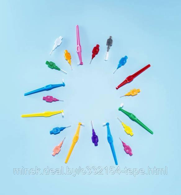 Межзубные ершики TePe IDB (interdental brush) №0 (диаметр спиральки 0,4 мм), 1 шт. в мягкой упаковке - фото 6 - id-p105691337