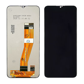 Дисплей (экран) для Samsung Galaxy A02S (A025) original с тачскрином, черный
