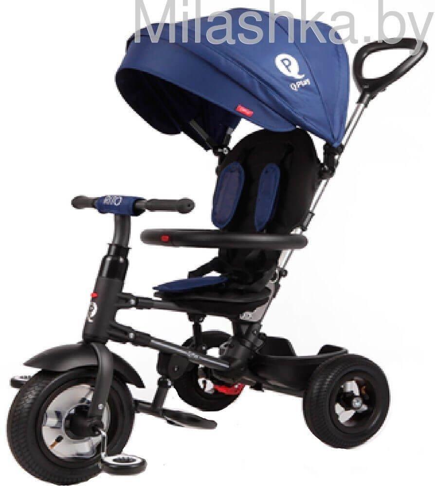 Детский складной велосипед QPlay Rito QA6 синий - фото 2 - id-p173376708