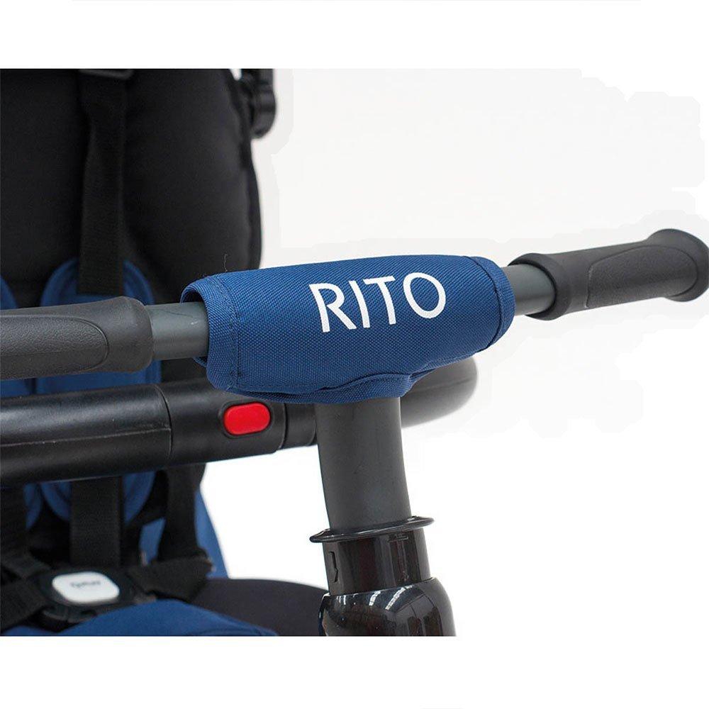Детский складной велосипед QPlay Rito QA6 синий - фото 3 - id-p173376708