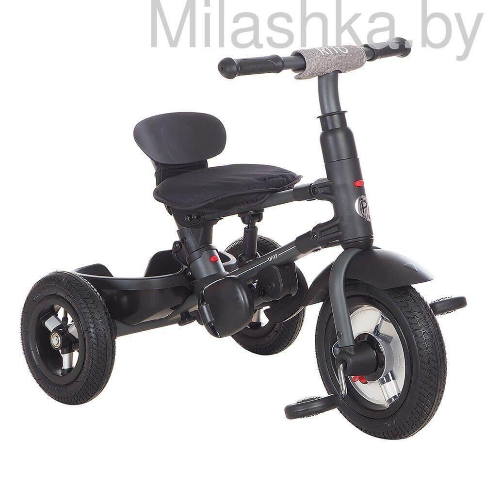Детский складной велосипед QPlay Rito QA6 черный - фото 8 - id-p173376710