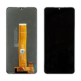 Дисплей (экран) для Samsung Galaxy A12S (A127) original с тачскрином, черный