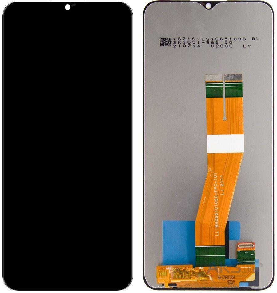 Дисплей (экран) для Samsung Galaxy A03S (A037) original с тачскрином, черный - фото 1 - id-p173376830