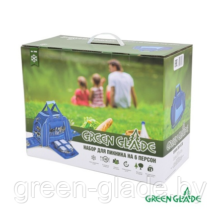 Набор для пикника Green Glade Т3655 25л / 46 предметов - фото 4 - id-p3667785