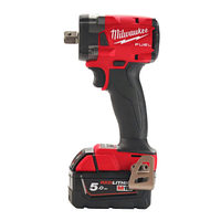 Аккумуляторный компактный ударный гайковерт с фиксацией пином Milwaukee M18 FIW2P12-502X FUEL (1/2) (Арт.