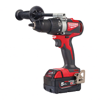 Аккумуляторная безударная дрель-шуруповерт Milwaukee M18 BLDD2-502X (Арт. 4933464515)